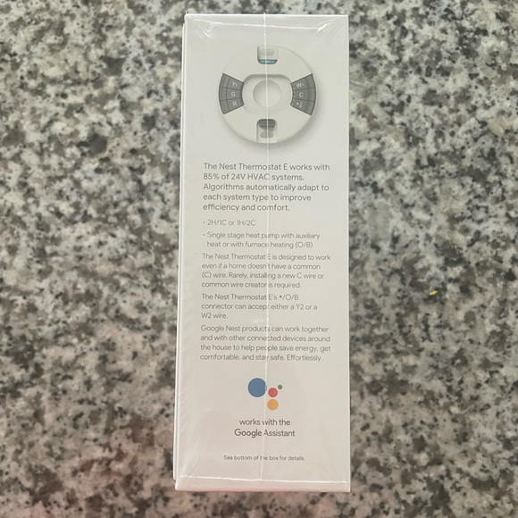 Google Nest T4001ES Wi-Fi Programmable Thermostat E - Picture 5 of 6